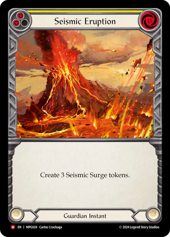 Seismic Eruption (Yellow) - Flesh and Blood TCG - MoxLand