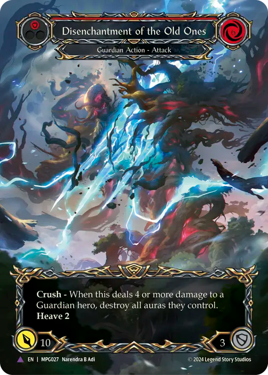 Disenchantment of the Old Ones (Red) - Flesh and Blood TCG - MoxLand