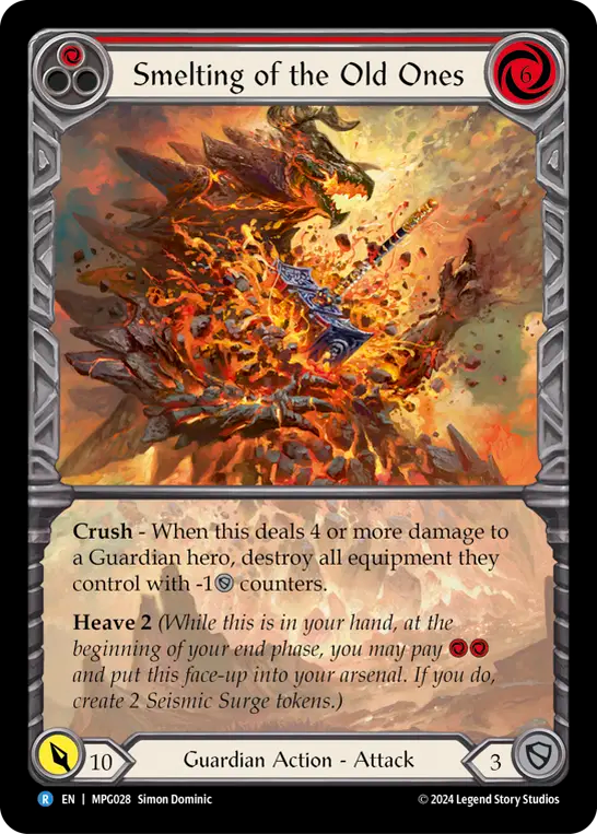 Smelting of the Old Ones (Red) - Flesh and Blood TCG - MoxLand