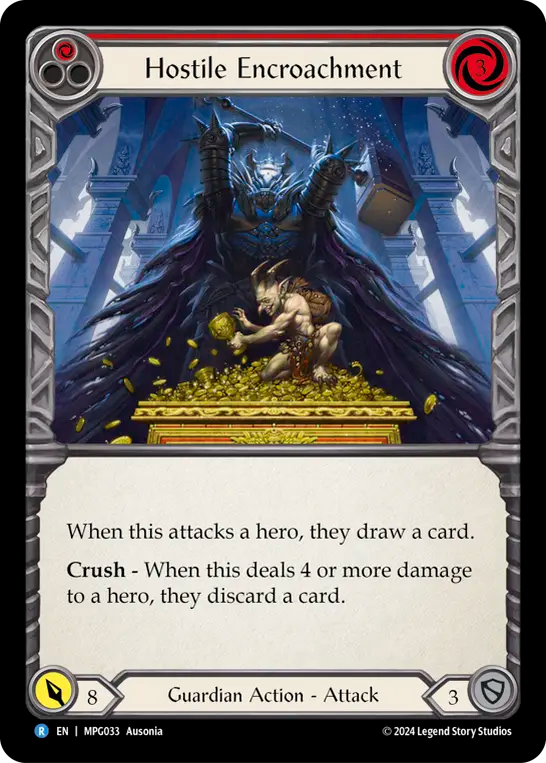 Hostile Encroachment (Red) - Flesh and Blood TCG - MoxLand