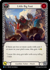Little Big Foot (Red) - Flesh and Blood TCG - MoxLand