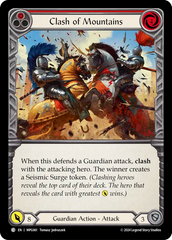 Clash of Mountains (Red) - Flesh and Blood TCG - MoxLand