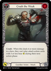 Crush the Weak (Red) - Flesh and Blood TCG - MoxLand