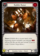 Rubble Raiser (Red) - Flesh and Blood TCG - MoxLand