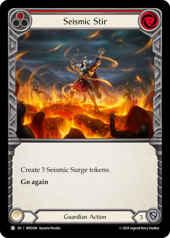 Seismic Stir (Red) - Flesh and Blood TCG - MoxLand