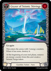 Geyser of Seismic Stirrings (Red) - Flesh and Blood TCG - MoxLand