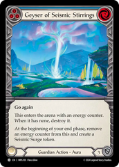 Geyser of Seismic Stirrings (Blue) - Flesh and Blood TCG - MoxLand