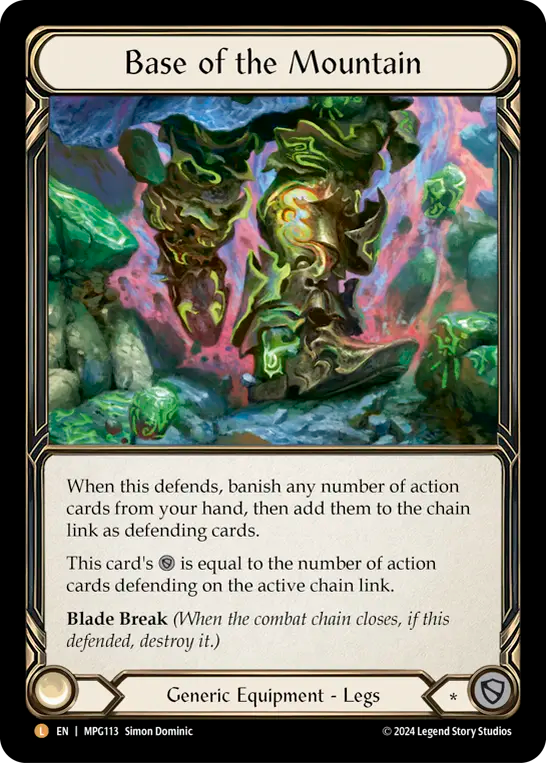 Base of the Mountain - Flesh and Blood TCG - MoxLand