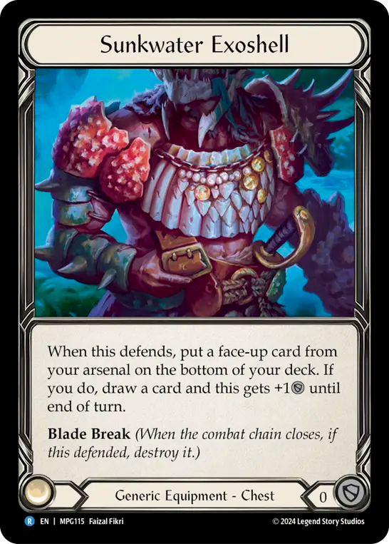 Sunkwater Exoshell - Flesh and Blood TCG - MoxLand
