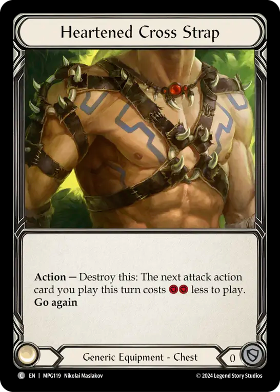 Heartened Cross Strap - Flesh and Blood TCG - MoxLand
