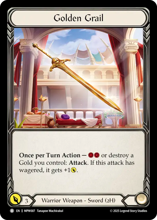 Golden Grail - Flesh and Blood TCG - MoxLand