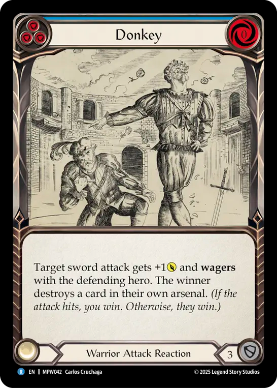 Donkey (Blue) - Flesh and Blood TCG - MoxLand
