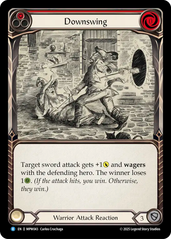 Downswing (Red) - Flesh and Blood TCG - MoxLand