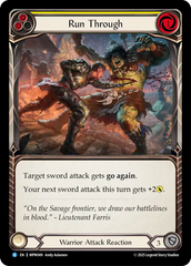 Run Through (Yellow) - Flesh and Blood TCG - MoxLand