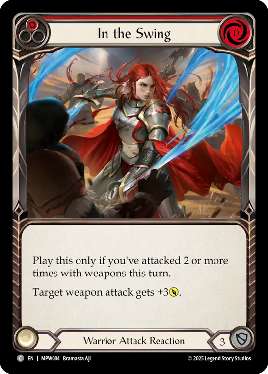In the Swing (Red) - Flesh and Blood TCG - MoxLand