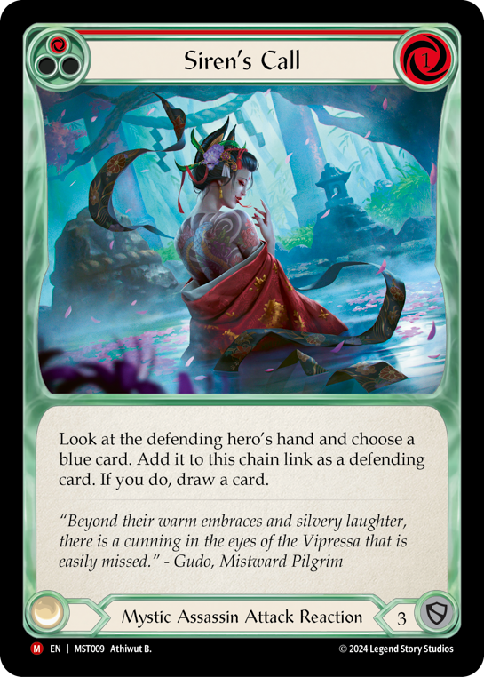 Siren's Call (Red) - Flesh and Blood TCG - MoxLand