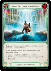 Sacred Art: Undercurrent Desires (Blue) // Inner Chi (Blue) - Flesh and Blood TCG - MoxLand