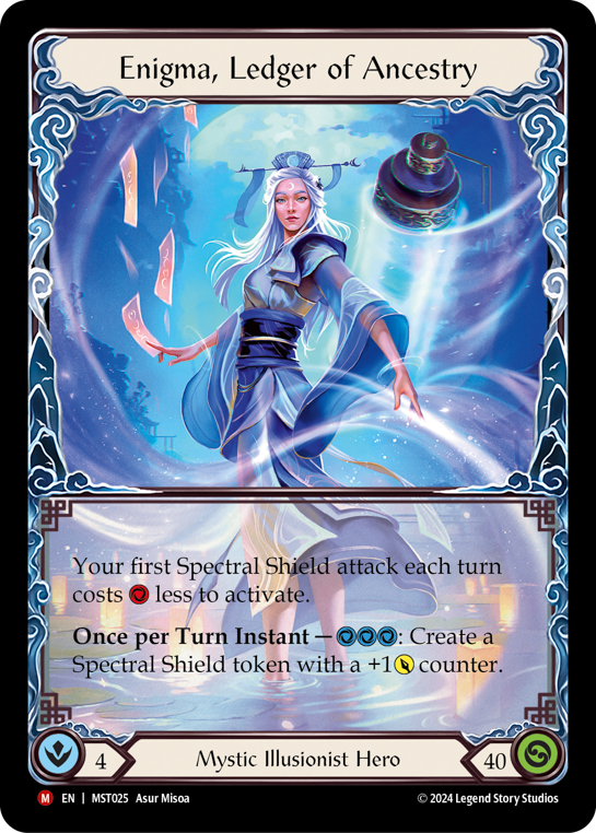 Enigma, Ledger of Ancestry - Flesh and Blood TCG - MoxLand