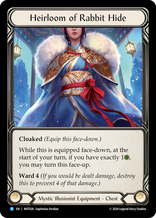 Heirloom of Rabbit Hide - Flesh and Blood TCG - MoxLand