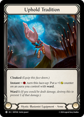 Uphold Tradition - Flesh and Blood TCG - MoxLand