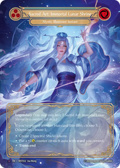 Sacred Art: Immortal Lunar Shrine (Blue) // Inner Chi (Blue) - Flesh and Blood TCG - MoxLand