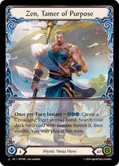 Zen, Tamer of Purpose - Flesh and Blood TCG - MoxLand