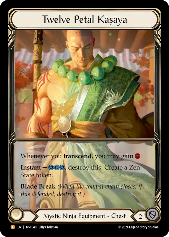 Twelve Petal Kāṣāya - Flesh and Blood TCG - MoxLand