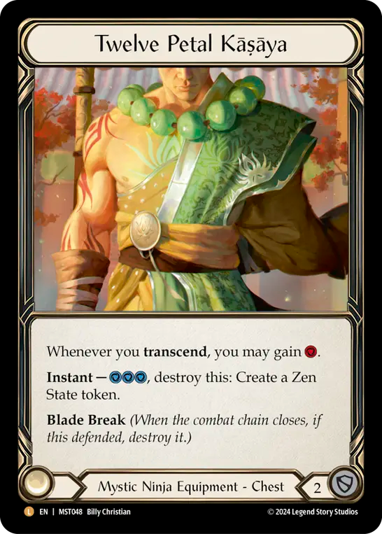 Twelve Petal Kāṣāya - Flesh and Blood TCG - MoxLand
