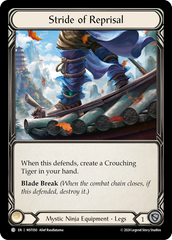 Stride of Reprisal - Flesh and Blood TCG - MoxLand
