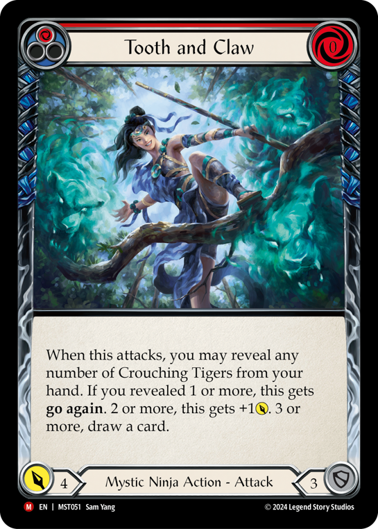 Tooth and Claw (Red) - Flesh and Blood TCG - MoxLand
