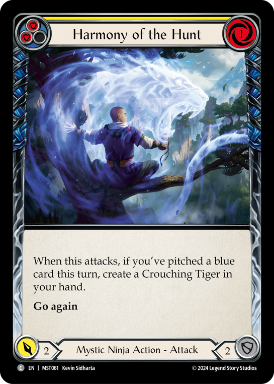 Harmony of the Hunt (Yellow) - Flesh and Blood TCG - MoxLand