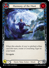 Harmony of the Hunt (Blue) - Flesh and Blood TCG - MoxLand