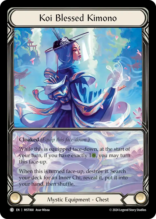 Koi Blessed Kimono - Flesh and Blood TCG - MoxLand