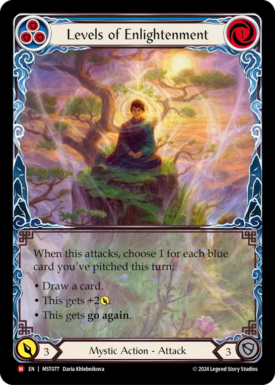 Levels of Enlightenment (Blue) - Flesh and Blood TCG - MoxLand