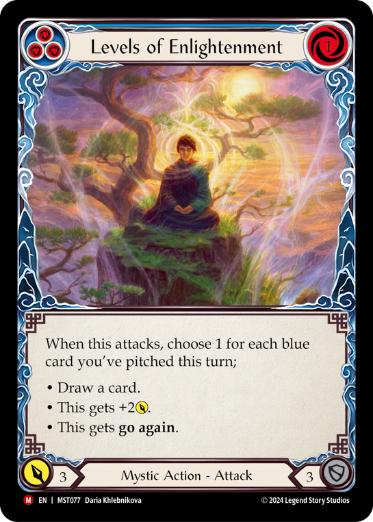 Levels of Enlightenment (Blue) - Flesh and Blood TCG - MoxLand
