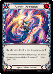 Unravel Aggression (Blue) - Flesh and Blood TCG - MoxLand
