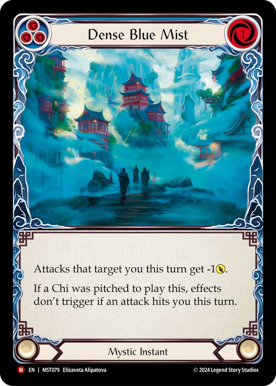 Dense Blue Mist (Blue) - Flesh and Blood TCG - MoxLand