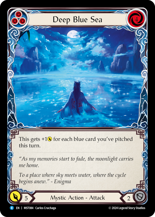 Deep Blue Sea (Blue) - Flesh and Blood TCG - MoxLand