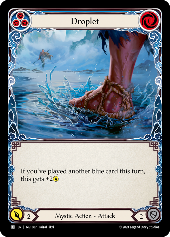 Droplet (Blue) - Flesh and Blood TCG - MoxLand