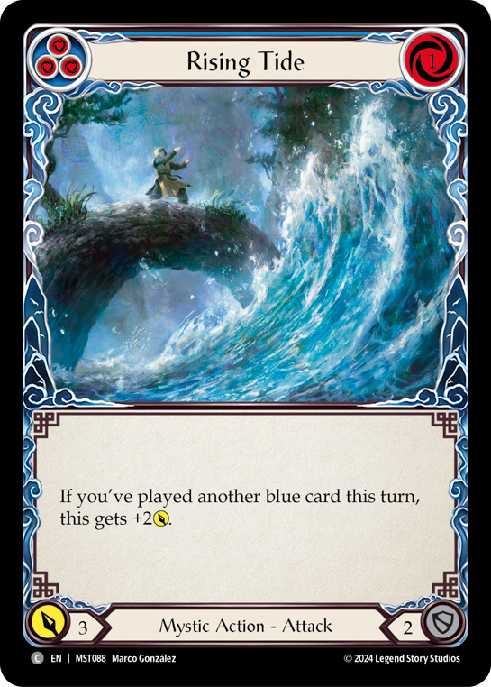 Rising Tide (Blue) - Flesh and Blood TCG - MoxLand