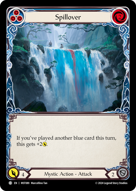 Spillover (Blue) - Flesh and Blood TCG - MoxLand
