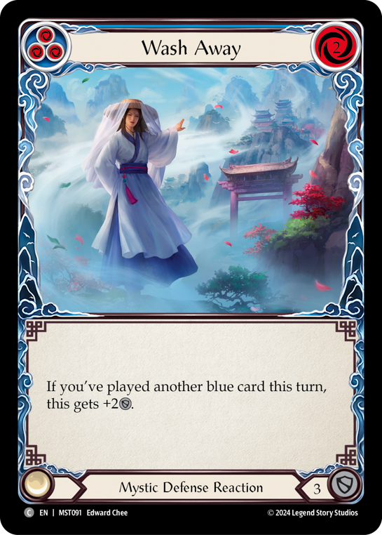 Wash Away (Blue) - Flesh and Blood TCG - MoxLand