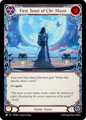 First Tenet of Chi: Moon (Blue) - Flesh and Blood TCG - MoxLand