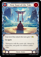 First Tenet of Chi: Tide (Blue) - Flesh and Blood TCG - MoxLand