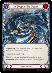 A Drop in the Ocean (Blue) // Inner Chi (Blue) - Flesh and Blood TCG - MoxLand