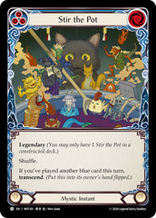 Stir the Pot (Blue) // Inner Chi (Blue) - Flesh and Blood TCG - MoxLand