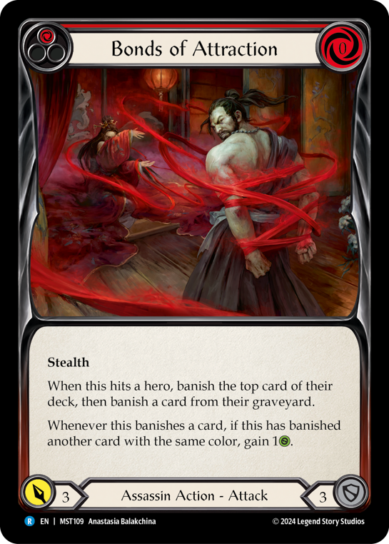 Bonds of Attraction (Red) - Flesh and Blood TCG - MoxLand