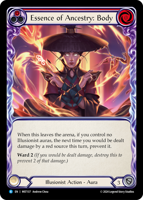 Essence of Ancestry: Body (Red) - Flesh and Blood TCG - MoxLand