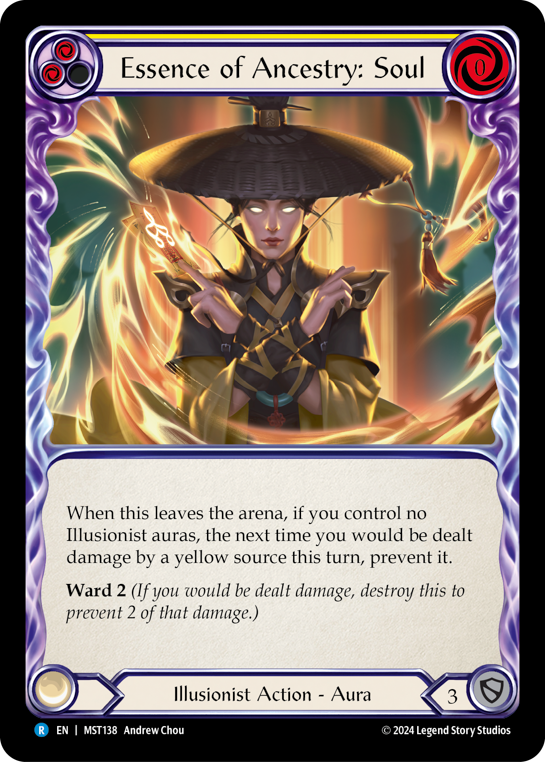 Essence of Ancestry: Soul (Yellow) - Flesh and Blood TCG - MoxLand