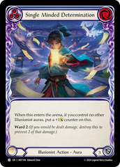 Single Minded Determination (Blue) - Flesh and Blood TCG - MoxLand
